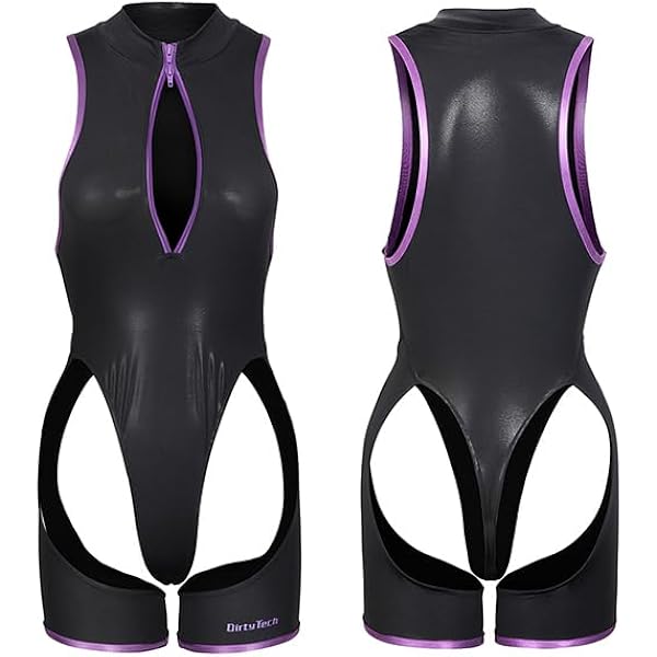 Amazon | SuerGlareSkinxSHEER MESH ロングスリーブ T-BACKバインダー